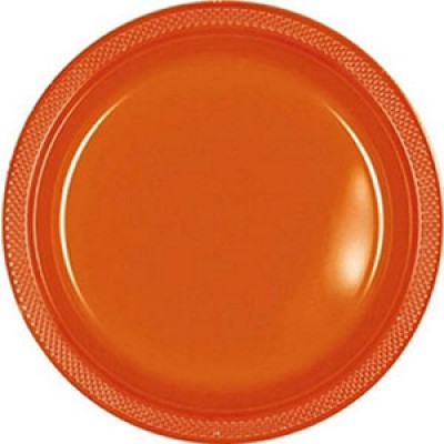Orange Dinner Plates
